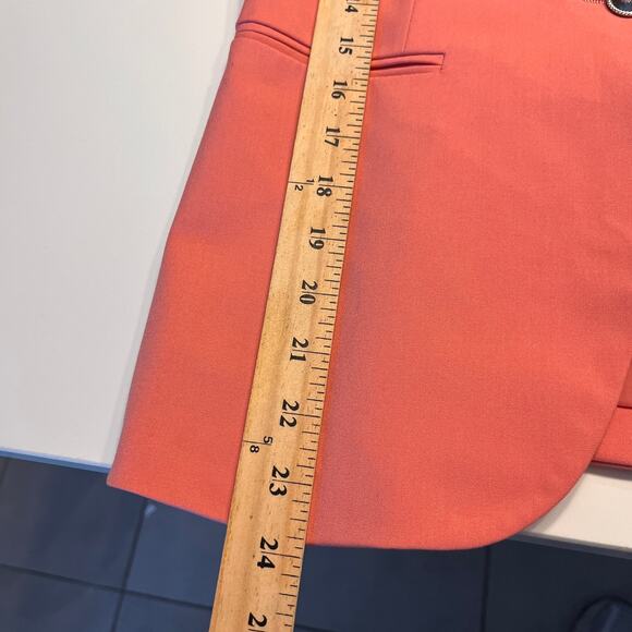 Zara Pink Single Breasted Blazer Sz 4 - Picture 8 of 8